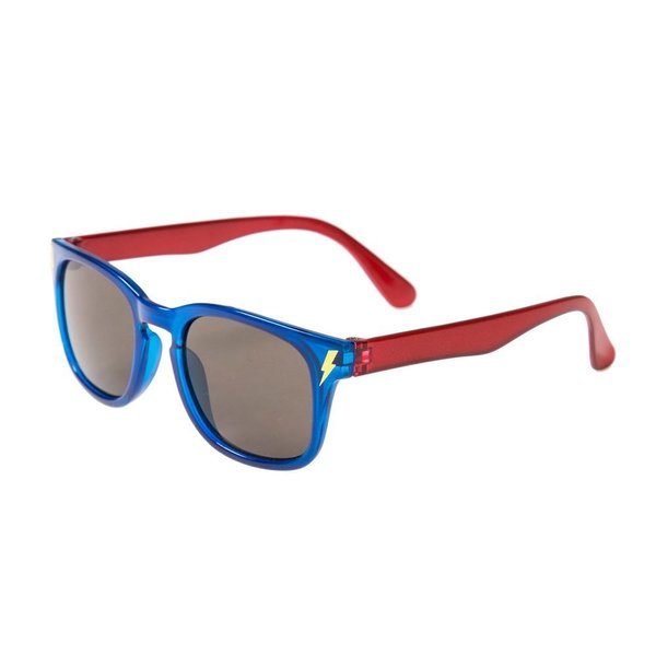 Retro Lightning Flash Blue Kids Sunglasses - Retro Kids