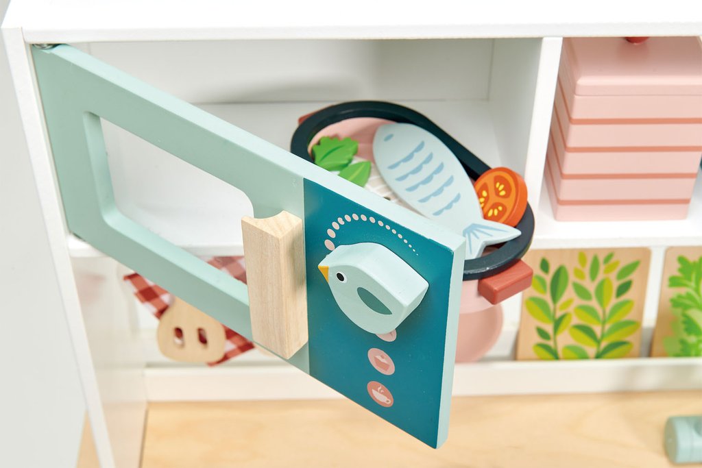 Retro Wooden Toy Kitchen Range - Retro Kids