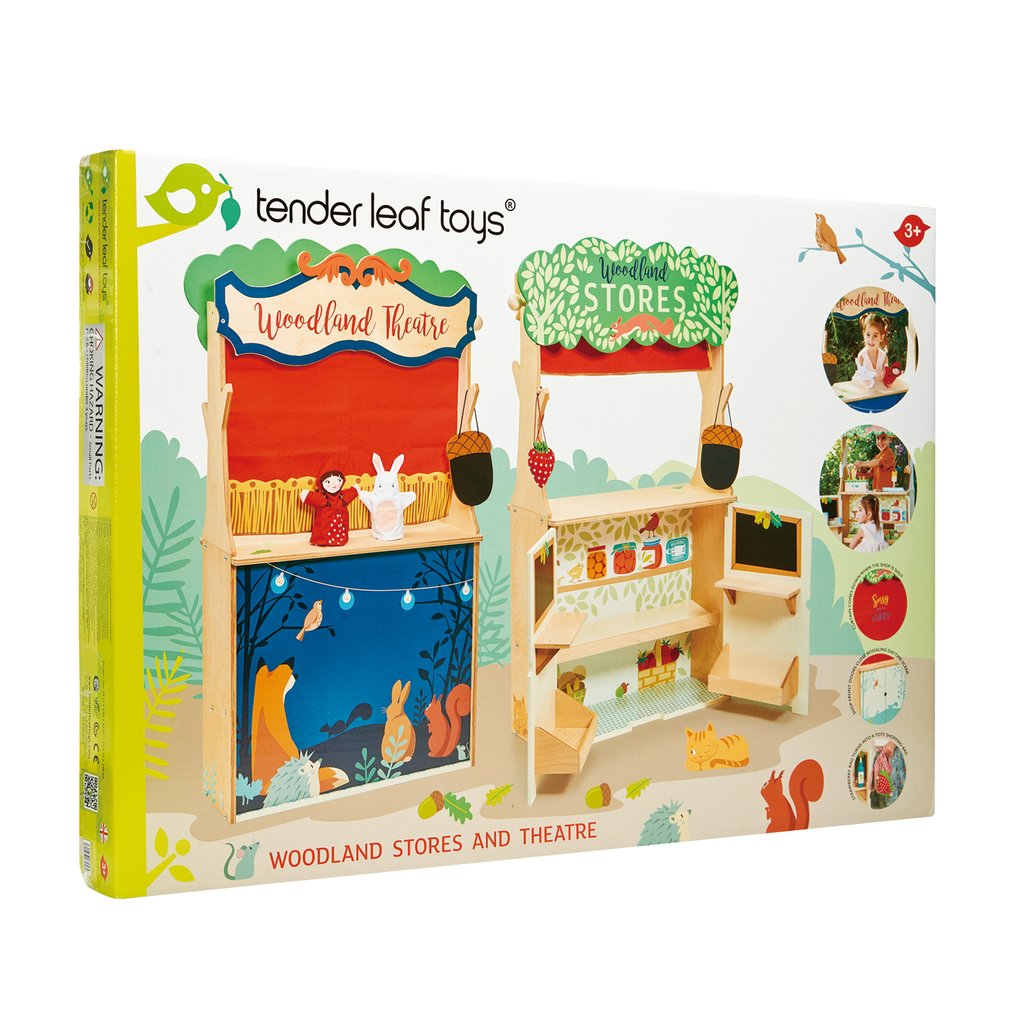 Woodland Stores & Theatre Set - Retro Kids